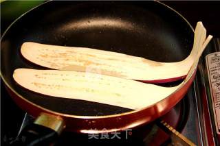 Cool Summer Nine-layered Pagoda Fried Eggplant Roll Su Xin Ju Jing Vegetarian Vegetable recipe