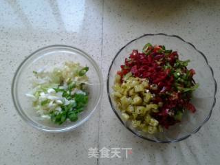 Chopped Pepper and Silver Carp recipe