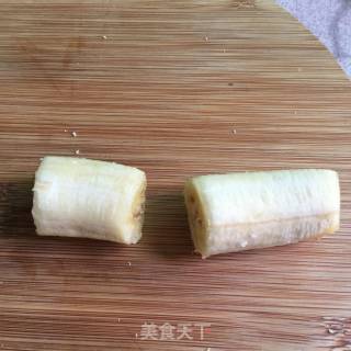 Pork Floss Banana Toast Roll recipe