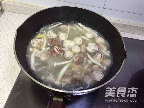 Rice Eel and Ham Soup recipe