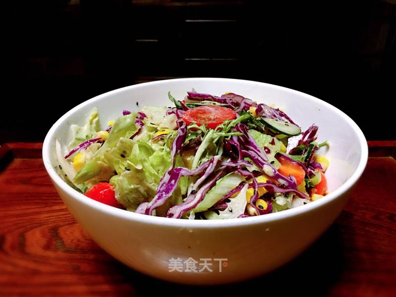 Japanese Style Vegetable Salad recipe