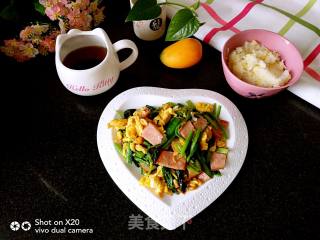 Scrambled Eggs with Spinach recipe