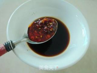 Parsley Mixed with Preserved Eggs recipe