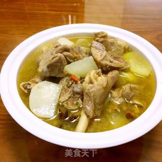Lamb and Radish Soup recipe