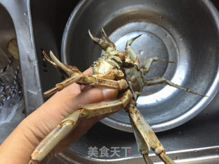 Fried Vermicelli with Hairy Crab recipe