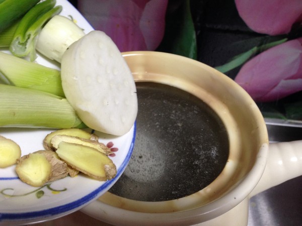 Braised Noodles in Lamb Soup recipe