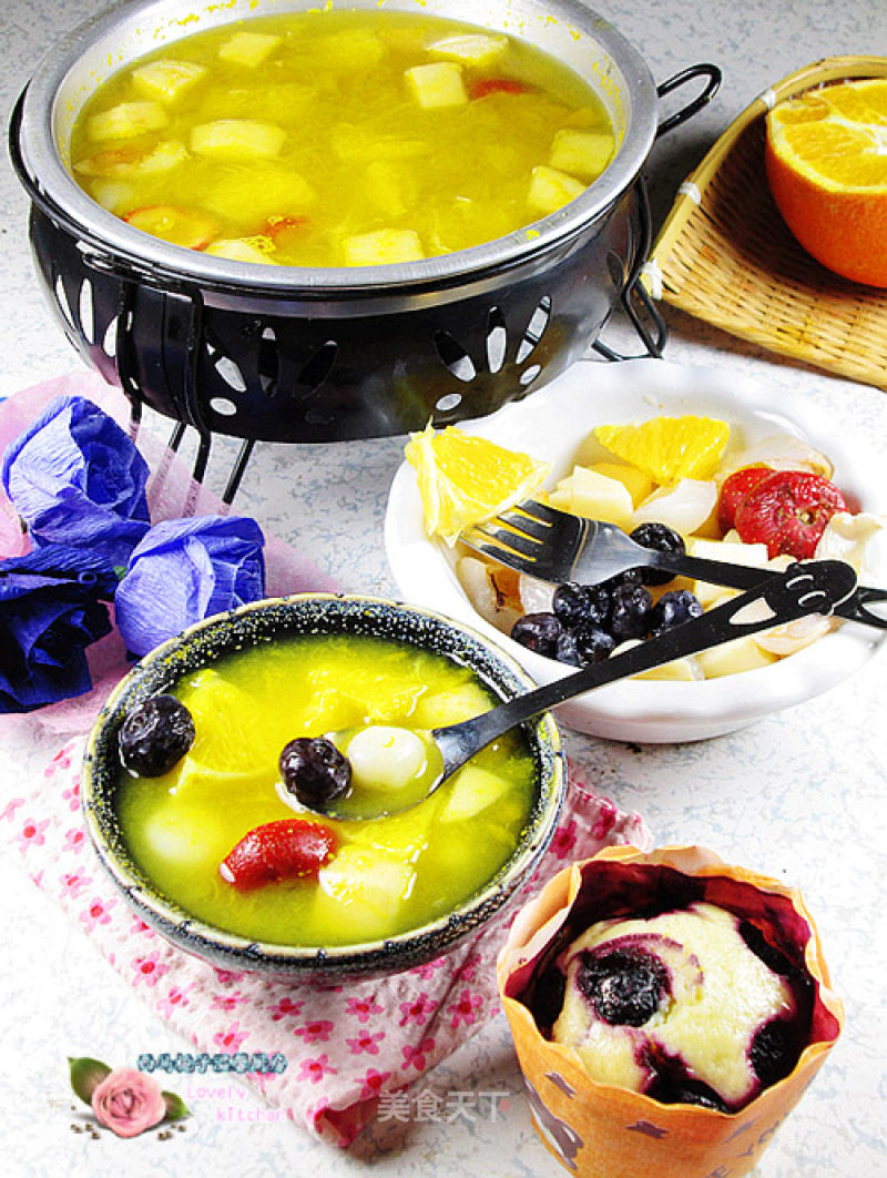 Warm Afternoon Tea---fruit Hot Pot recipe