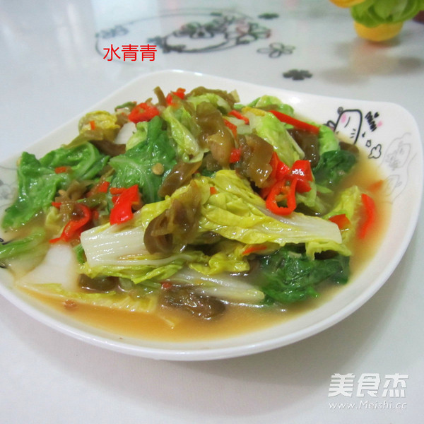 Hot and Sour Chinese Cabbage recipe