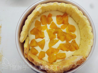 Sweet Yellow Peach Charlotte Cake recipe