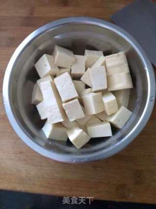 Tofu with Minced Pork in Red Oil recipe