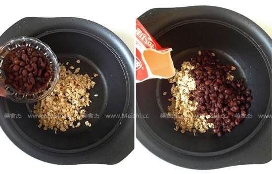 Milky Red Bean Oatmeal recipe