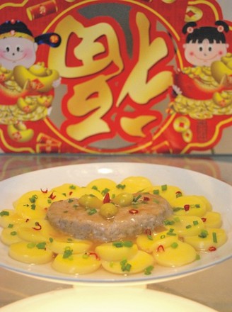 Yuhuan Steamed Heart-shaped Meatloaf