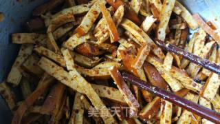 Old Vegetable Market Cold Dish Five-spice Dried Bean Curd recipe