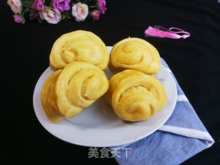 Sweet Potato and Egg Bun Rolls recipe