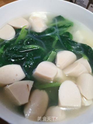 Cabbage Tofu Soup recipe