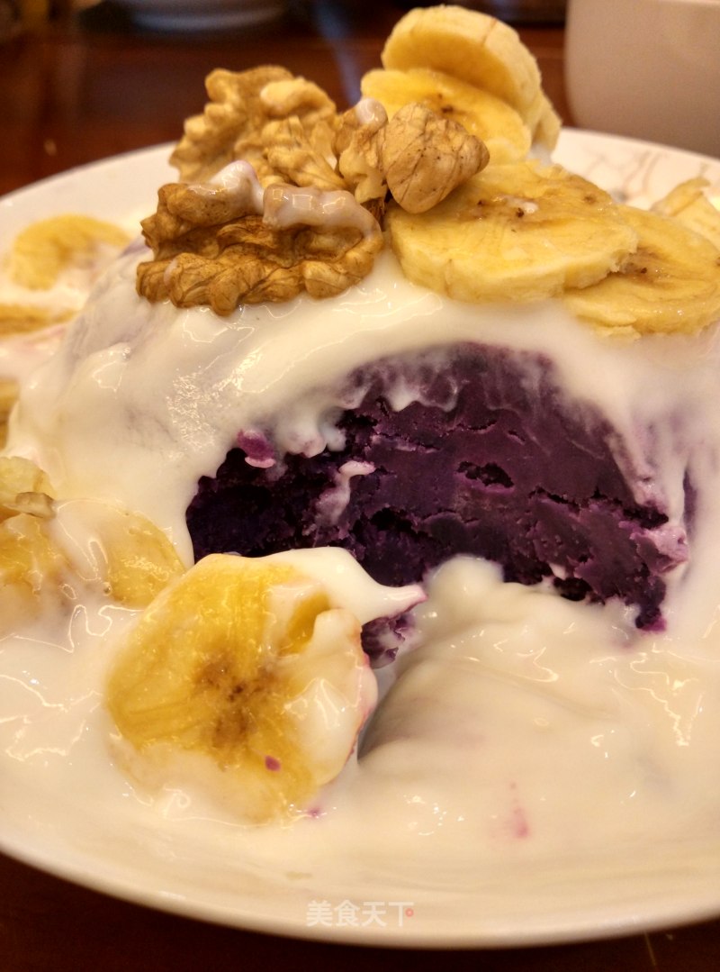 Purple Sweet Potato Yogurt recipe