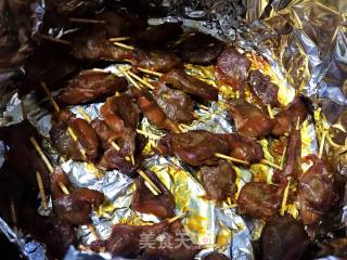 Chicken Gizzard Skewers recipe