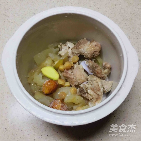 Scallop Flower Maw Pork Bone Soup [with Flower Maw Soaking Hair] recipe