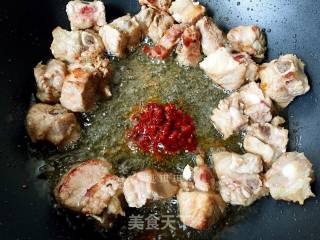 Hot and Sour Taro Pork Ribs recipe