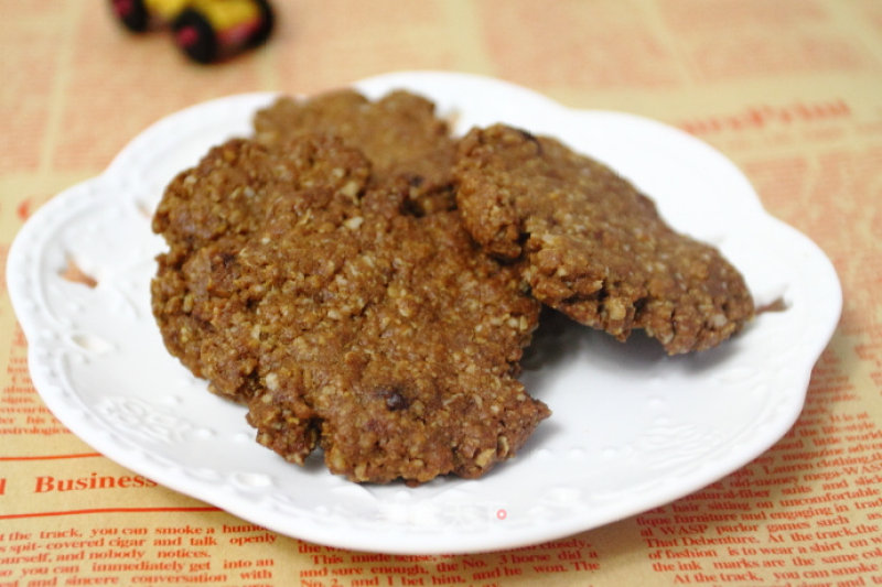 Afternoon Healthy Snack: Brown Sugar Oatmeal Cookies recipe