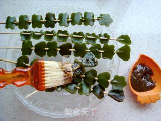 #aca烤明星大赛# Grilled Seaweed Skewers recipe