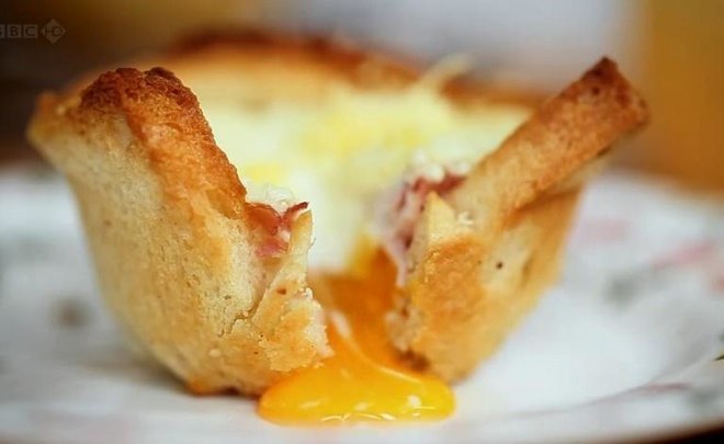 [rachel Khoo] Croque Madame Muffins (croque Madame Muffins) recipe