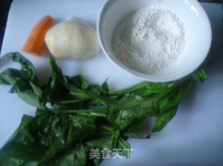 Spinach Carrot Roll recipe