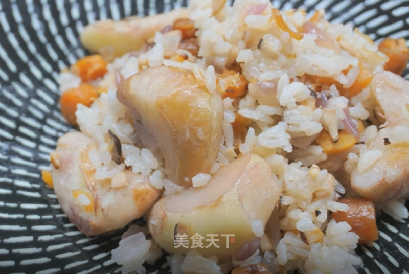 Water Chestnut Stewed Rice recipe