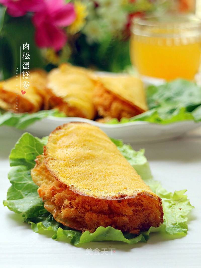 #the 4th Baking Contest and is Love to Eat Festival# Pork Floss Cake Roll recipe