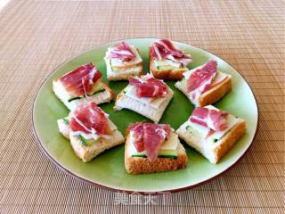 Spanish Ham with Toast recipe