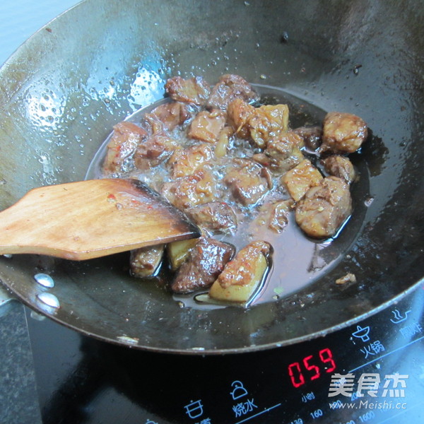 Braised Pork with Lettuce recipe