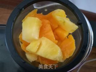 Pineapple Mango Juice recipe