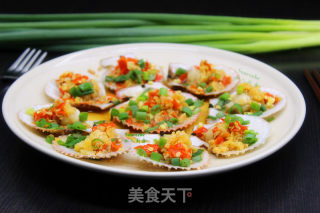 Steamed Scallops with Chopped Pepper recipe