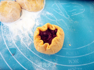 Pumpkin Double Potato Mochi recipe