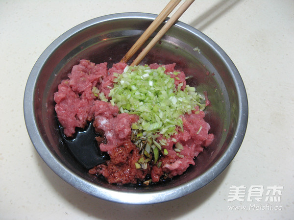 Beef and Cabbage Wonton recipe