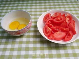 Tomato and Egg Soup Scissors Noodles recipe