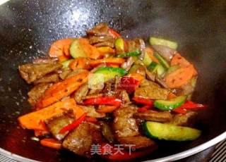 Stir Fried Liver Tip recipe