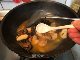 Braised Red Ginseng with Winter Bamboo Shoots recipe