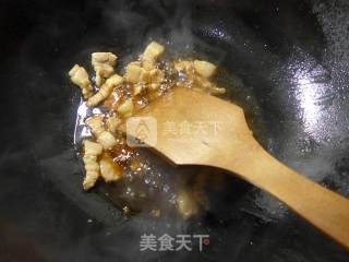 Stir-fried Pork Belly with Lettuce recipe