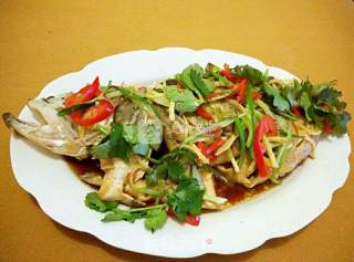 Steamed Mandarin Fish 🐠 recipe