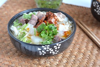 [beijing] Lamb and Radish Noodle Soup recipe