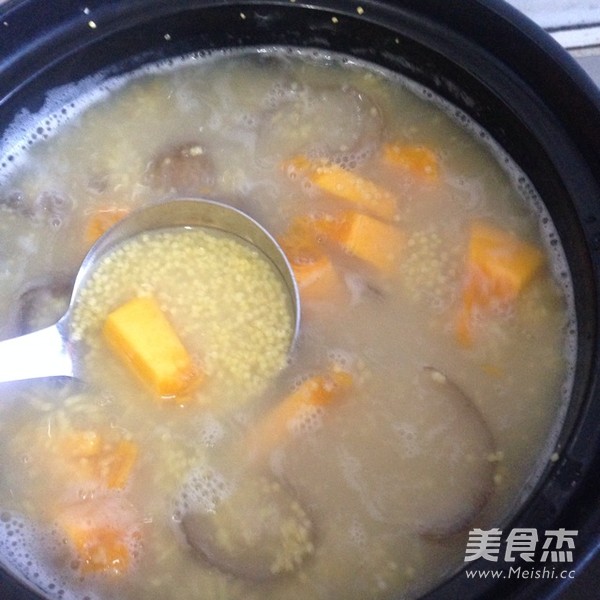 Sea Cucumber Pumpkin Millet Congee recipe