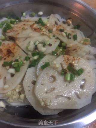 Cold Lotus Root Slices recipe