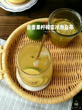 Passion Fruit Lemon Honey Cold Brew White Tea recipe