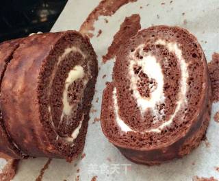 Chocolate Cream Roll recipe