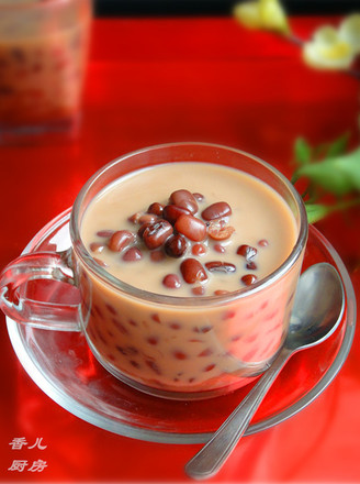 Red Bean Milk Tea recipe