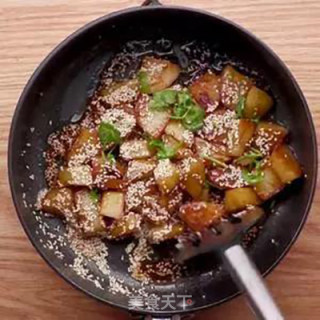 Sweet and Sour Potatoes recipe