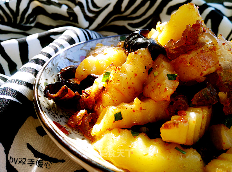 #trust之美# Spicy Potato Flower recipe