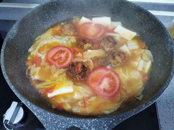 Tomato Tofu Soup recipe