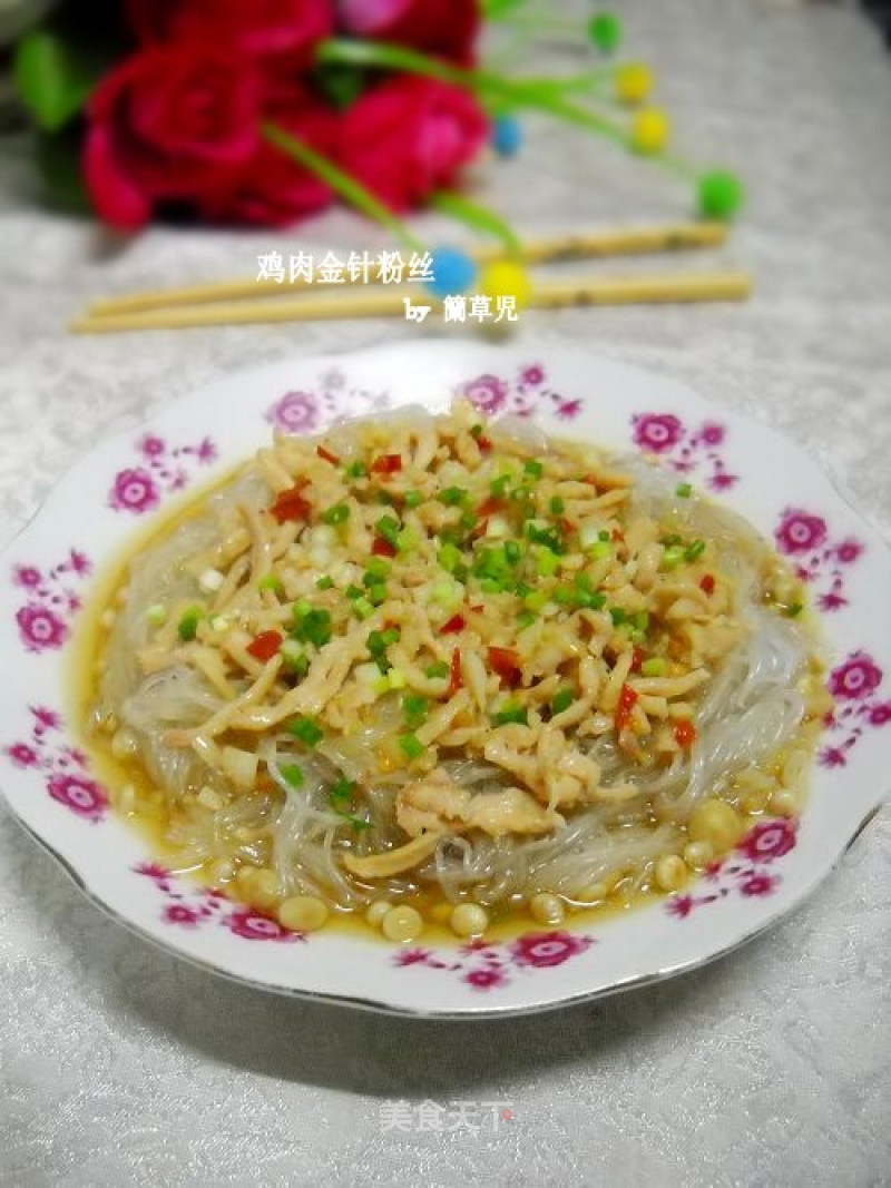 Chicken Golden Needle Vermicelli recipe